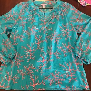 Elsa silk blouse xl